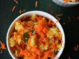 Carrot rice recipe ~ Carrot Pulao