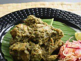 Chicken Cafreal recipe | Goan Style Green chicken semi gravy recipe