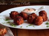 Chicken Keema Balls ~ Easy chicken starters recipe