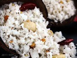 Coconut Rice ~ Thengai sadham recipe