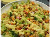 Crunchy Chickpea Broccoli Salad – Healthy, Easy, and Tasty