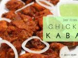 Fried Chicken Kababs recipe | easy and simple street food style chicken kabab recipe