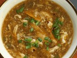 Hot and Sour Chicken Soup recipe | Restaurant Style Recipe at home
