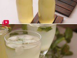 How to make Lemon squash at home | Easy homemade lemonade syrup recipe