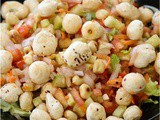 Indian Style Makhana Salad Recipe – Crunchy Lotus Seed snacks