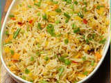 Mango Butter Rice Recipe with Raw Mango | Easy Tangy Butter Rice for Lunchbox Idea