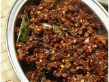 Mulagu Thenga Chammanthi Kerala Style Spicy Red Chilli Chutney for Idli and Dosa