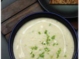 Potato Leek Soup with Almonds – Creamy, Healthy and So Comforting