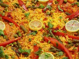 Spanish Paella Recipe Indian Style | Spanish Veg rice from scratch with Indian Ingredients