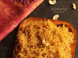 Sweet Idiyappam Recipe with jaggery and coconut | sweet sevai recipe |Vella idiyappam
