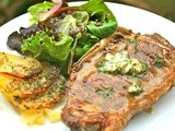 Entrecote with Lemon and Herb Butter