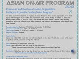 Asian On-Air Program