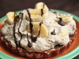 Sirovi banana tart // Raw banana tart