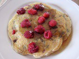 Sweet Valentine raspberry-chocolate pancakes
