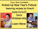 Giveaway Closed!*** New Orleans-Style Bread Pudding (with Whiskey Sauce and Eggnog Sauce) ~ #SundaySupper New Year’s Potluck with Emeril