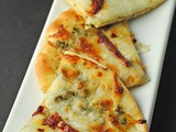 Grilled Pesto, Mozzarella, & Sundried Tomato Flatbread ~ May #SecretRecipeClub