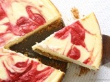 Strawberry Swirl Cheesecake ~ a Guest Post by Chocolate Moosey