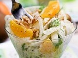 Orange fennel salad by Sonia, the healthy foodie