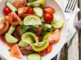 Tomato salad – plus an 12WBT update