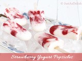 2nd Year Celebration & Strawberry Yogurt Popsicles