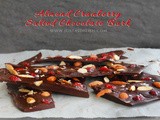 Almond Cranberry Salted Chocolate Bark