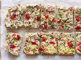 No Bake Coconut Cranberry Seed Bar