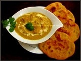 Shahi Chicken Korma and wheat naan