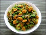 Soya Palak / Soya chunks with spinach and Liebster Award :)