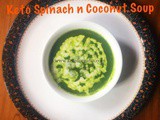 Priya’s #Keto Vegetarian Spinach Soup