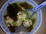 Ezcr#67 - carrot meatballs seaweed soup