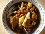 Ezcr#68 - tian ma herbal pork rib soup