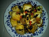 Fried taukwa with tau see