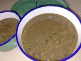 Mungbeans with pearl sago sweet soup