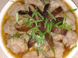 Steamed chicken with fuchok