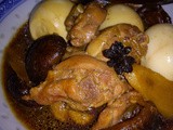 Thermal cooker braised soy sauce chicken with eggs