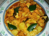 Vegetarian potato curry