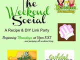 #TheWeekendSocial - a recipe, Craft & diy link party Vol 2 Wk 3