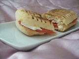 Brie and Tomato Home-made Gourmet Paninis