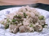 Sausage and Asparagus Risotto