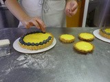 Baking class.  Uh-huh. (and lemon curd tarts and tartlets)