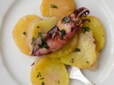 Baked Calamari with Potatoes