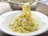 Healthy Fettucini Alfredo