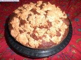 Choco-Nut Crumb Cake - a Guest Post For Razina