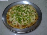 Paneer Capsicum Pizza - Home Baker's Challenge