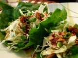 {Skinny} Asian Chicken Lettuce Wraps
