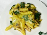 Green Penne pasta