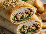 Turkey and Stuffing Roll-Ups Recipe