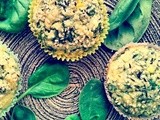 Corn Spinach Muffins