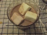 Marshmallow hot chocolat drink/மர்ஷம்லோ சூடான சாக்லெட் பானம்