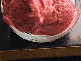 Beetroot icecream